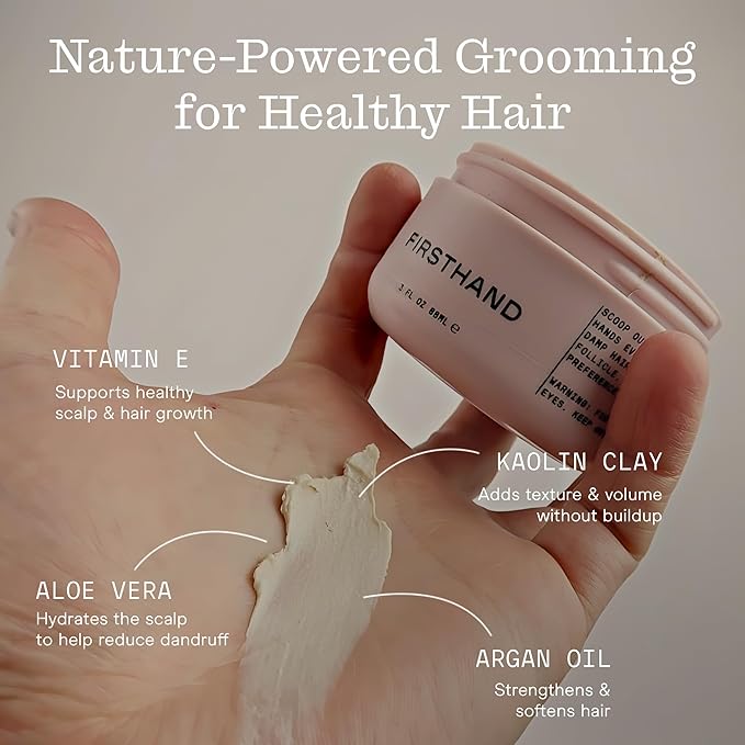 Firsthand Supply Hair Clay Pomade - Image 3