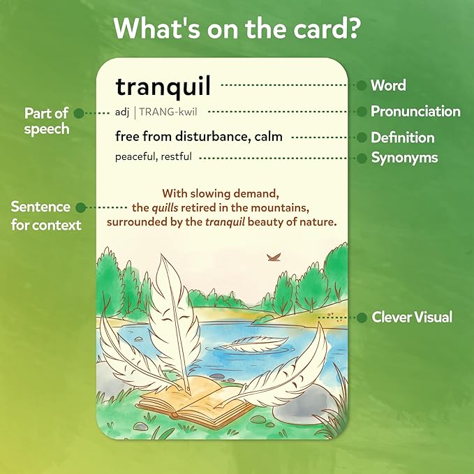 Skillmatics Vocabulary Flash Cards - Image 5