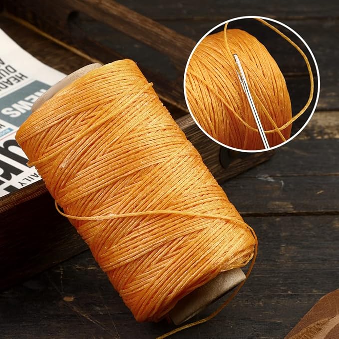 284 Yards Waxed Thread, 210D Heavy Duty Upholstery Wax Thread - Image 4