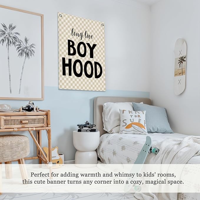 Boys Room Decor, Boys Room Wall Decor Hanging Flag Decor - Image 4