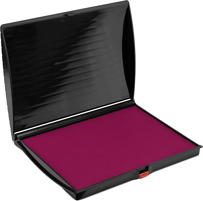 Large Premium Magenta Purple Ink Stamp Pad by Rubber+Stamp+Creation