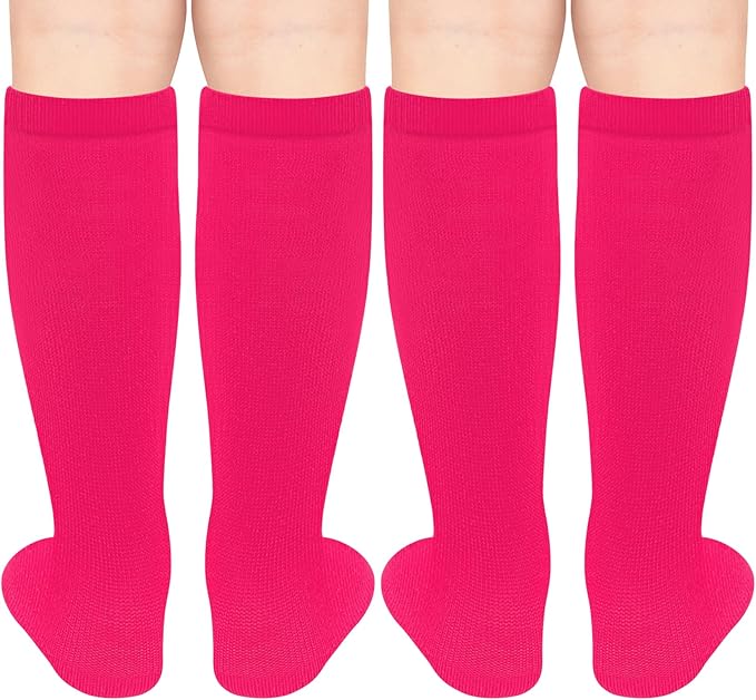 qikqik Toddler Soccer Socks Kids Soccer Socks Boys Baseball Sock Youth Football Sock Girls Softball Accessories Team Sports