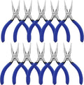 Mini Needle Nose Pliers 5"-10 Pack KAIHAOWIN Small Long Nose Pliers by KAIHAOPRODUCTSCATOLOG