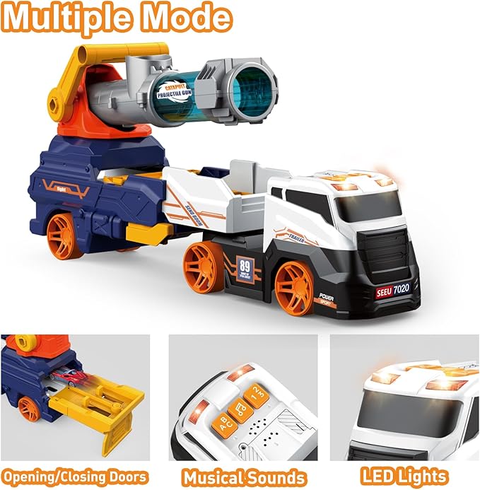 Dwi Dowellin Truck Toys for Kids, - Image 5