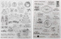 Kiddale Christmas Theme Clear Silicone Stamps Christmas Crafts Stamps by Kiddale