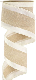 MEEDEE Burlap Wired Ribbon by MEEDEE