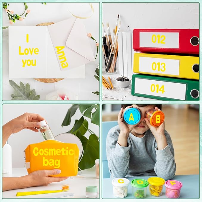 Alphabet Stickers, Self-Adhesive Vinyl - Image 6