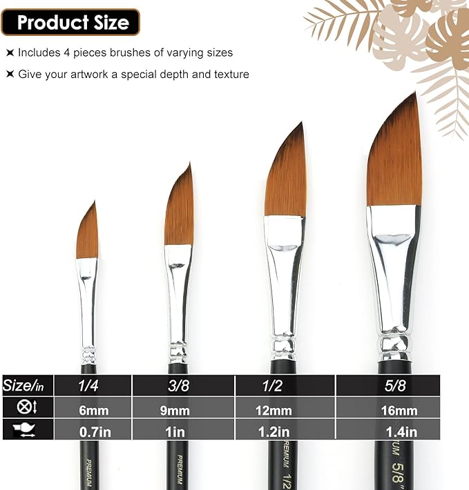 Dagger Striper Brush Set - Image 2