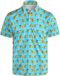 Mens Golf Shirts Golf Polo Shirts for Men Short Sleeve Polo Shirts Golf Gifts