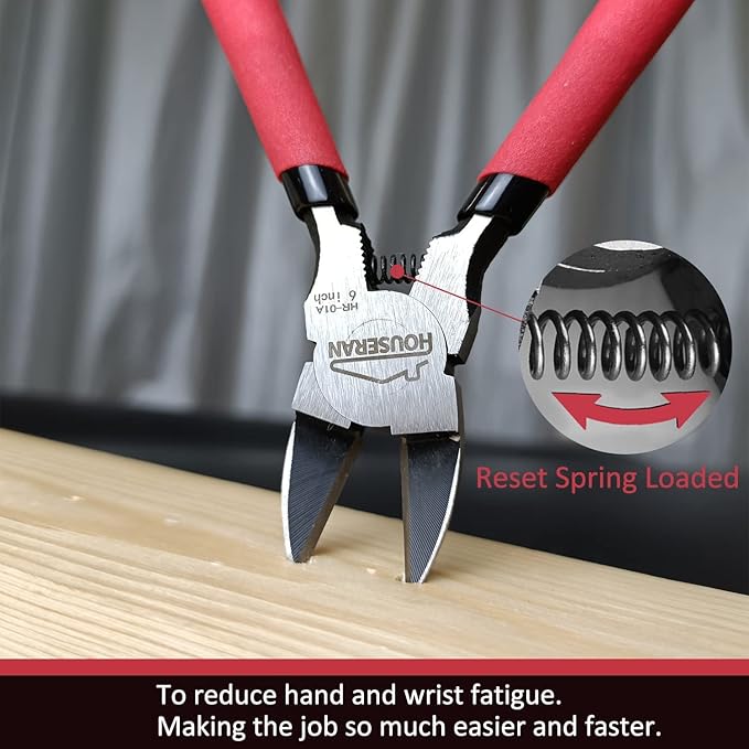 Wire Cutters 10 Pack, HOUSERAN Wire Snips - Image 3