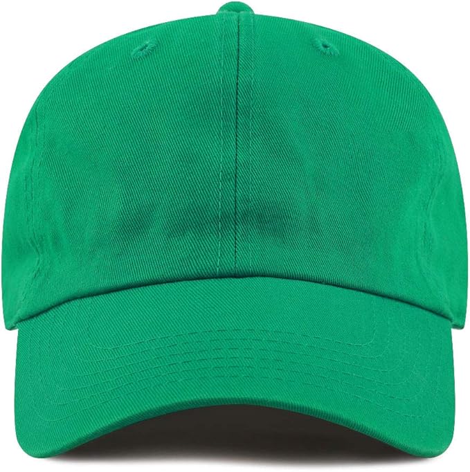 Cotton Baseball Cap Dad Hat – Washed Low Profile Adjustable Hat for Men Women Casual Outdoor Running Golf