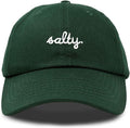DALIX Salty Embroidered Cotton Beach Baseball Cap Adjustable Dad Hat Womens