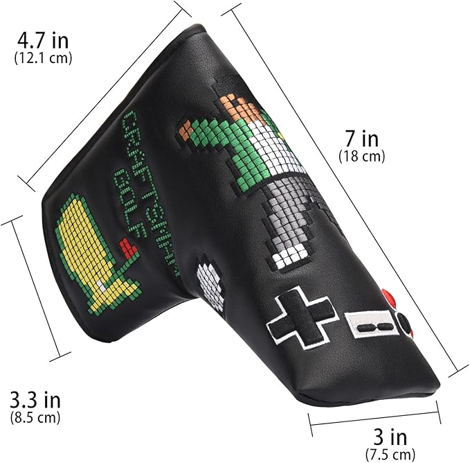 Craftsman Golf Blade Putter Headcover Cover Magnet Magnetic Closure Funny Animal Different Design for Your Choice