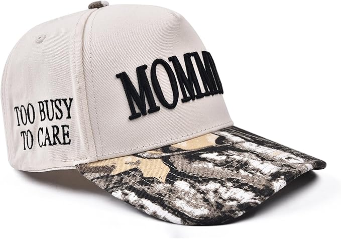 Mommin Trucker Hat,Vintage Two-Tone Women's Baseball Cap with Mama Hat Mothers Day Great Gifts for Mom Wife Stepmom