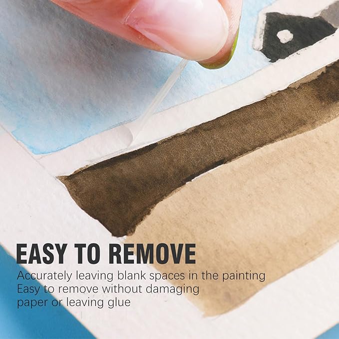 Pink Watercolor Masking Fluid - Image 3