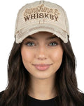 Funky Junque Distressed Vintage Baseball Cap - Embroidered Patch Women's Hat - Holiday, Lifestyle & Patriotic Designs