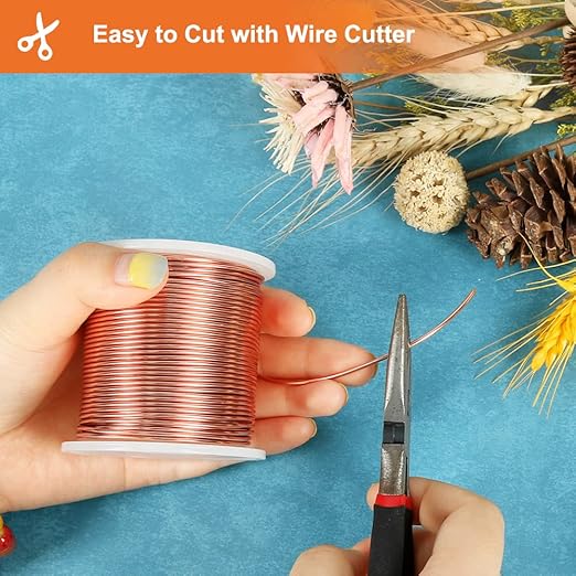 Tenn Well 15 Gauge Aluminum Wire, 164 Feet 1.5mm Bendable Metal Craft Wire - Image 6
