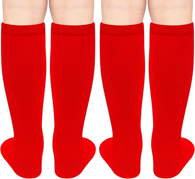 Olreco Toddler Soccer Socks Kids Baseball Socks Youth Softball Sock for Girls Boys Football Sock Boys Athletic Accessories