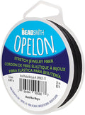 The Beadsmith Opelon Stretch Cord – Elastic Beading Fiber, 1.2 mm Diameter by TheBeadsmith