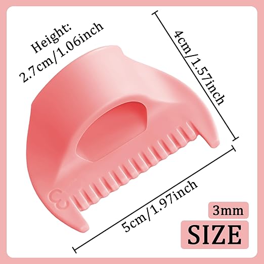 2 PCS 3mm Edge Lock Seam Guide, Mini Sewing Finger Ruler - Image 2