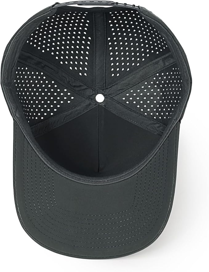 HH HOFNEN Quick Dry Baseball Cap Mesh Snapback Hat Sun and Rain Protection Golf Ball Cap for Men Women