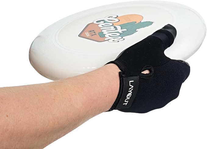 Layout Elite - Discgolf and Ultimate Frisbee Glove - Play Better with Consistent Grip