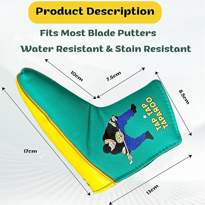 Funny Golf Putter Headcover, Perfect Golf Gift for Men and Women, Golf Accessories for Golfers