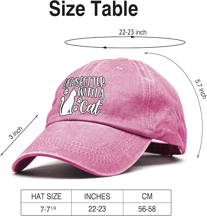 Women Style Baseball Cap, Vintage Adjustable Cotton Cap for Women Mama Grandma, Birthday Gifts for Mother Stepmother