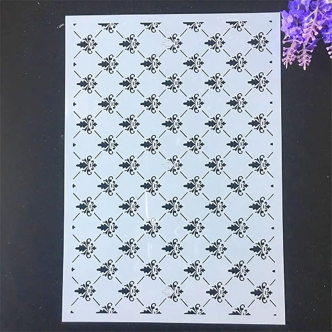TIAMECH A4 Reusable Small Symbol Lines Stencil - Image 4