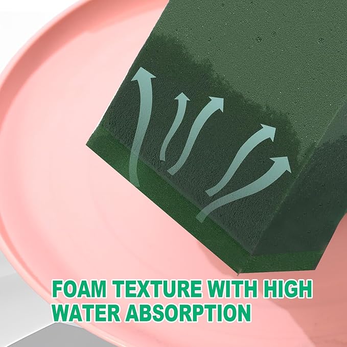 TANEMUDO 36 Packs Floral Foam Blocks Wet & Dry - Image 3