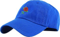 Rose Flowers Love Good Vibes Men Women Dad Hat Baseball Cap Adjustable Unisex