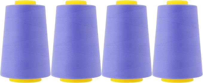 Mandala Crafts 4 Pack of Serger Threads Cones Spools by MandalaCrafts