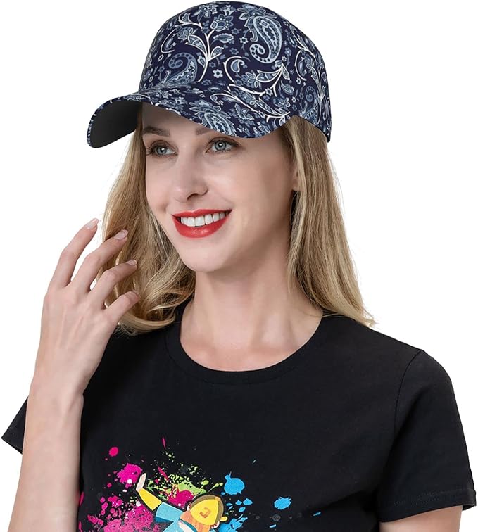Vintage Cute Plaid Baseball Cap for Men Women,Adjustable Dad Hat Baseball Hat Summer Snapback Cap Outdoor