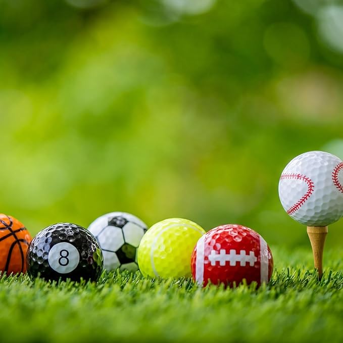 Jenaai 12 Pack Funny Golf Balls Easter Bunny Egg Colored Golf Balls Gifts, Novelty Coquette Weeding Sport Golfing Accessories for Men Women, Best Man, Bridesmaid