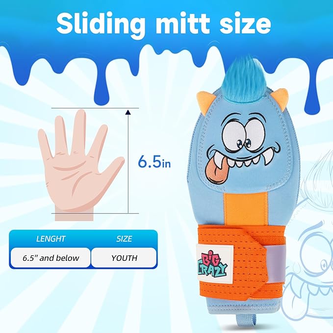 Sliding Mitt for Youth, Baseball Softball Sliding Glove for Kid, Hand Protection for Left & Right Hands, Baseball Accessories and Protective, Flexible Breathable Durable
