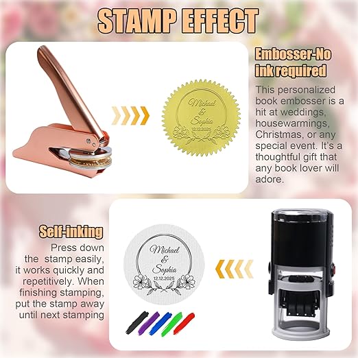 Personalized Book Embosser, Custom Embossing Machine - Image 5
