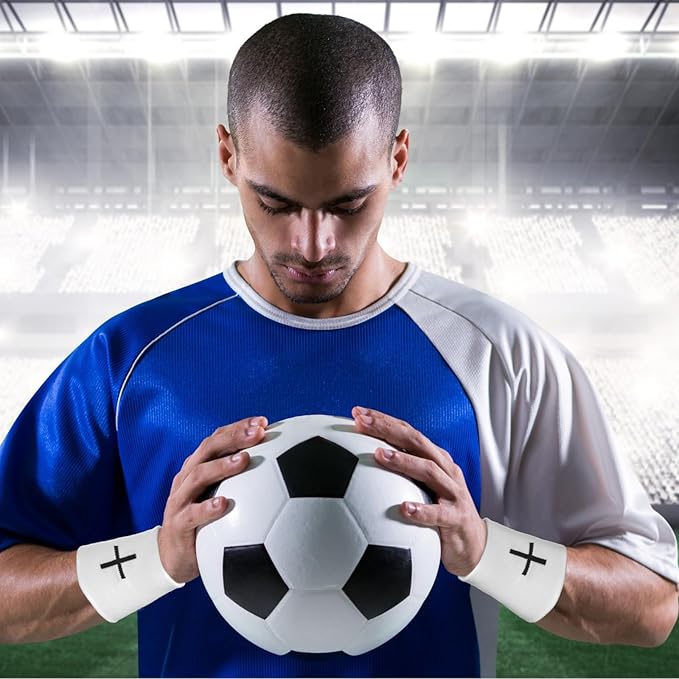 Viorawhite 12 Packs Faith Cross Sports Wristbands for Men Women Christian Faith Absorbent Sweat Band Religious Wrist Bands for Baseball Football Basketball Running Gym Working Out
