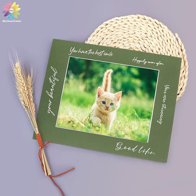 Mat Board Center, 11x14 for 8x10 Rock Garden Color Mats - Image 7