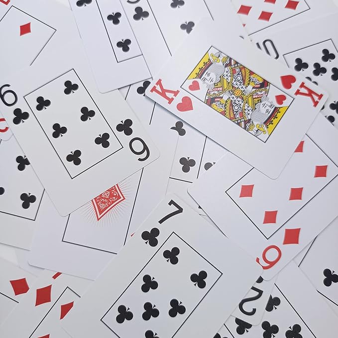 Plastic Playing Cards, Poker Size, Excellent Quality, Jumbo Index, Waterproof & - Image 6