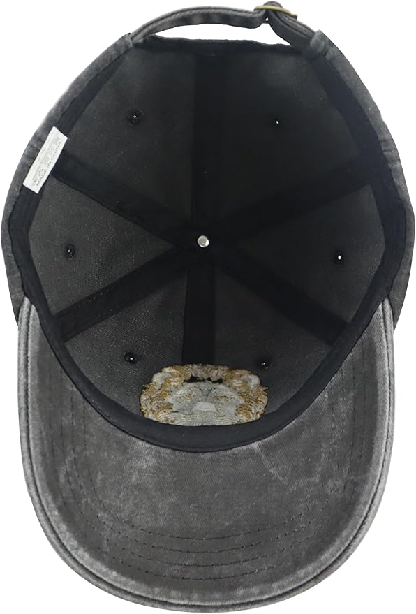 Unisex Adjustable Animal Hat for Men Women, Classic Cotton Wild Animals Embroidered Baseball Cap