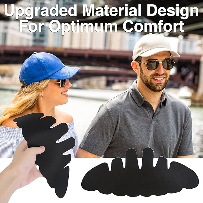 Hat Shaper Insert - Unique Cave Design - EVA & Polyester Fabric - Reshaper for Baseball & Sun Hats - Black