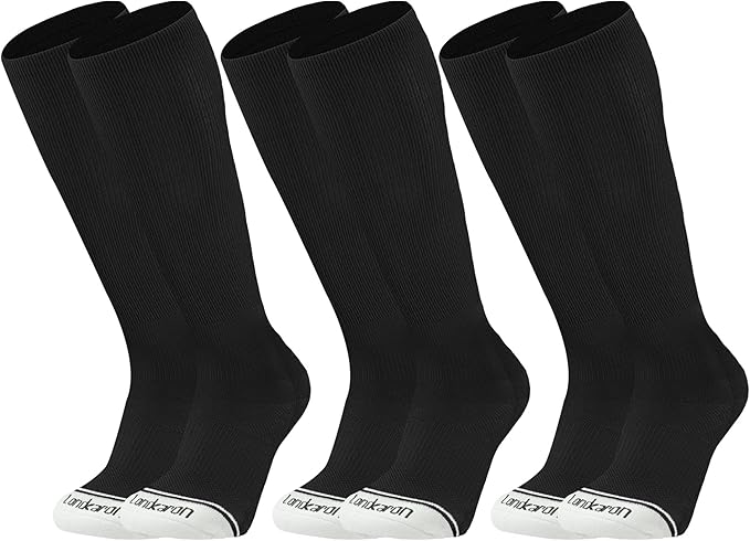 Youth Performance Baseball & Softball Socks (3 Pairs) over the Calf