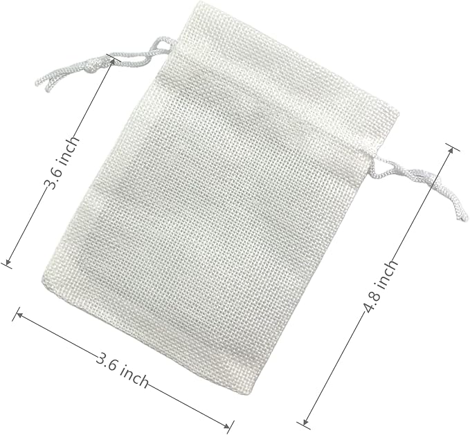 Palmhomee Pack Of 25 Burlap Gift Bags - Image 2