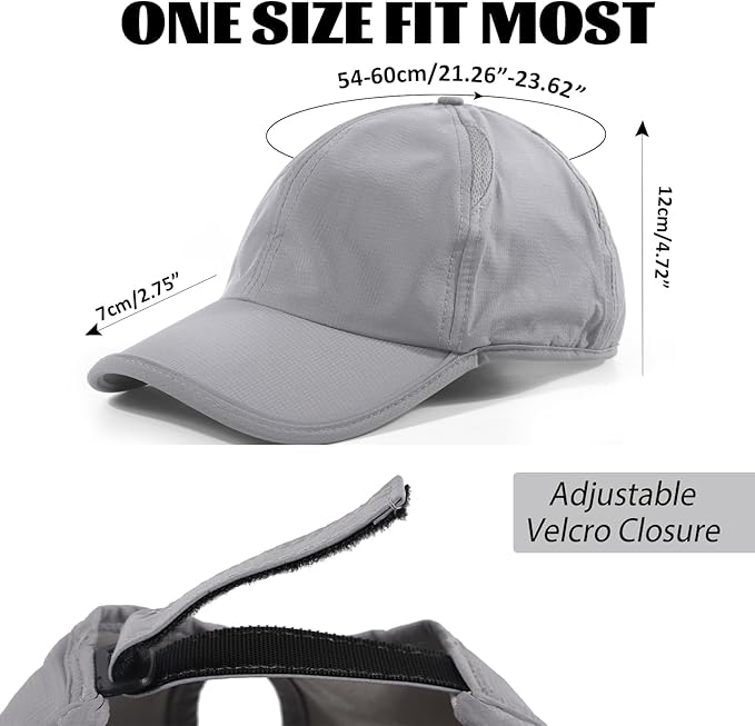 SHINCHIC Womens Ponytail Baseball Cap UPF50+ Waterproof Golf Hat High Bun Pony Cap Breathable Dad Hat for Outdoor