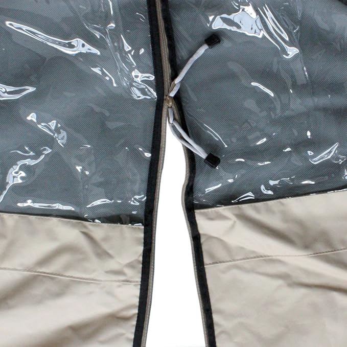 Leader Accessories Deluxe 2-Person Golf Cart Cover Storage Driving Enclosure Fit EZ Go, Club Car, Yamaha Cart