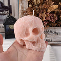 Skull Head Candle Mold by ESEDAGESiliconeMold