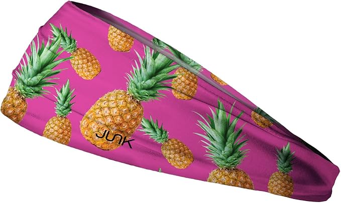 JUNK Brands Big Bang Lite Novelty Headband - Moisture-Wicking, Performance Fabric, Non-Slip, Sports Sweatband for Men & Women - One Size