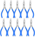 Needle Nose Pliers Set, mshandto 5" Long Nose Pliers by mshandto