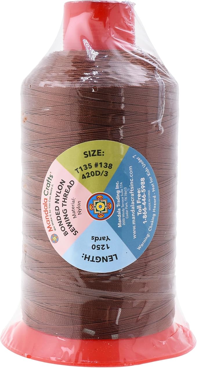 Mandala Crafts Tex 135 Bonded Nylon Thread - Image 3