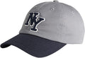 NY 3D Embroidered Cotton Dad Hat – New York Baseball Cap, Adjustable Metal Buckle Strap, Unstructured Low-Profile Style